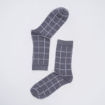 Muške pamučne čarape - VALENTINO, Grid