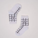 Dječije pamučne čarape - Grid