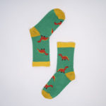 Dječije pamučne čarape - FUNNY COLORS - Dinosaurus